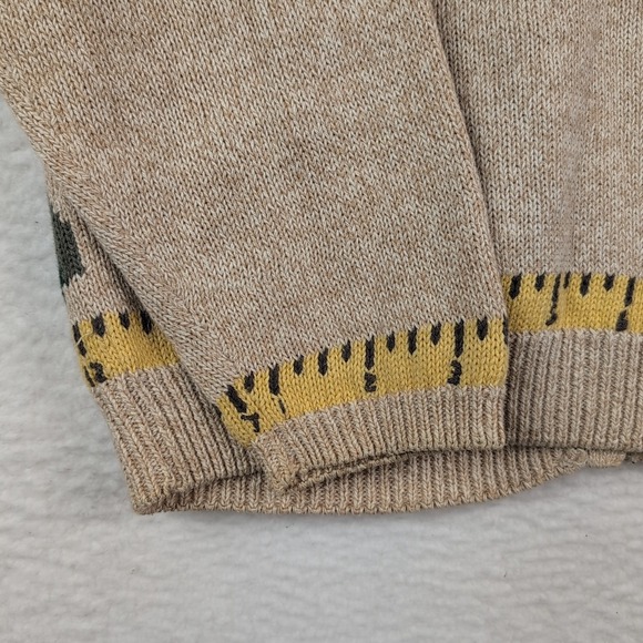 Woolrich Cardigan Sweater Women's Small Teacher School Subjects Ramie Blend - Picture 6 of 10